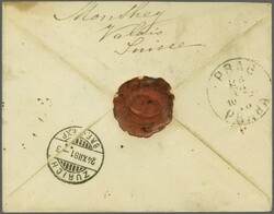 1881: 50 Rp. lila auf Faserpapier, farbfr. und gut gez., klar und ...