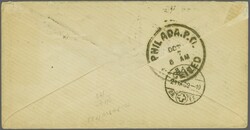 Vereinigte Staaten 1869: 25 Rp. grün (2) und 30 Rp. ultarmarin, drei ...