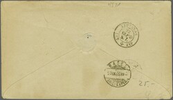 Vereinigte Staaten 1869: 20 Rp. gelborange und 50 Rp. lila, zwei ...