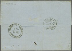Osmanisches Reich (Türkei) 1875: 20 Rp. hellbräunlichorange und 25 ...