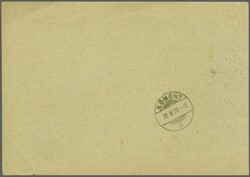 1908: 30 Rp. orangebraun gez. 11½:12 auf Papier mit Wasserzeichen in ...
