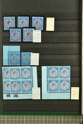 1938/53: George VI DLR Keyplate High Values, the largely unused ...