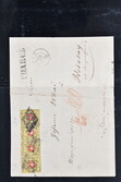 1850/54: Lot sieben saubere Rayonbriefe. Dabei Rayon II gelb, zwei ...