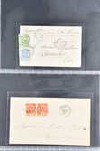 1883/86: Interesting group of four covers incl. 1883 cover endorsed ...
