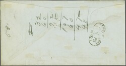 1883 (Dec): 5 c. yellow-green on greenish, plate II, second printing, ...