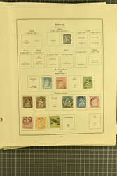 1854/1980: Teilsammlung Schweiz ab den Durheim-Ausgaben in gemischter ...