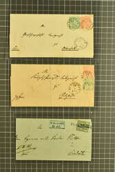 1849: Sauberes Lot Belege aus Altdeutschland. Baden – hübsche ...