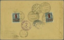 1931 (22. Okt.): R-Brief von Brasilien aufgeliefert von José Sonntag ...