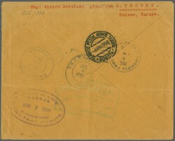 Scadta Konsularpost 1926 (20. Juli): Brief frankiert mit Tell 10 Rp. ...