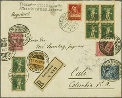 Scadta Konsularpost - Golddollar- Ausgabe 1930 (27. Okt.): ...