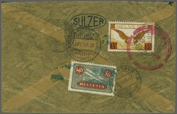 Scadta Konsularpost - Golddollar- Ausgabe 1931 (15. Juli): Sulzer ...