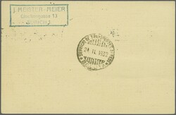 Scadta Konsularpost Golddollar- Ausgabe - Spezielle Verwendungen 1932 ...