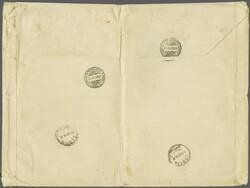 Scadta Golddollar - Zeppelinpost 1929 (12. Aug.): Grossformatiger ...