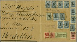 Scadta Konsularpost 1926 (6. Juli): Maschinenaufdruck 'S' auf ...