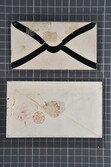 1860/73: Covers (2) with 1860 cover and contents from St. Helena to ...