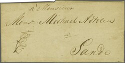 Postal Services prior to 1836 - Local mail from the inner part of the ...