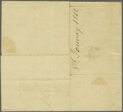 1855 (Jan 8): Entire letter to Baltimore, USA with diamond "St. ...
