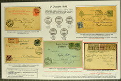 Erste Versuchsphase 1898/99: Die bemerkenswerte Sammlung der für die ...