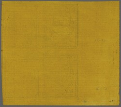 1926: Inland Postage, 2½ b. black on orange, imperforate on ...