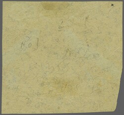 1926: Inland Postage, 5 b. black on white, imperforate on ...