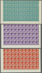 Portofreiheitsmarken 1943: Krankenpflegerinnen & Dunant auf ...