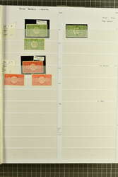 HEJAZ 1916/25: Collection with first issues incl. perf. 12 ¼ green ...