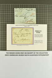 1805/55 (ca.): Sammlung ca. 80 Briefe mit franz. Departementsstp. "99 ...