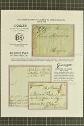 1805/55 (ca.): Sammlung ca. 80 Briefe mit franz. Departementsstp. "99 ...