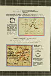 1807/70 (ca.): Sammlung 60 vorphilatelistische resp. vereinzelt ...