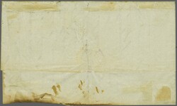 Last Santiago Printing 1866: 5 c. rose-red, a single example used ...