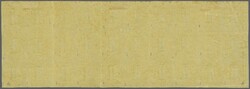 Third London Printing 1861/62: 1 c. lemon-yellow, an unused block of ...