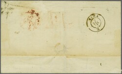 Third London Printing 1861/62: 10 c. bright blue, a single example ...