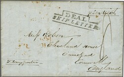 1845: Entire letter from John Robson, St. Marys, Gambia to Camelford, ...
