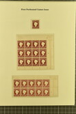 Lots & Collections 1880/81: First perforated issue, an unused ...