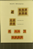 1906: Surcharge collection of unused and used examples presented upon ...