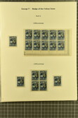 1922/29: Specialised collection of the King George V Multiple Crown ...