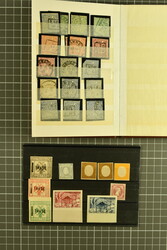 1940-1990ca. Varied accumulation of souvenir sheets and stamps from ...