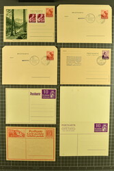 1895/1997: Kompakter Bestand Ganzsachen in zwei vollen ...