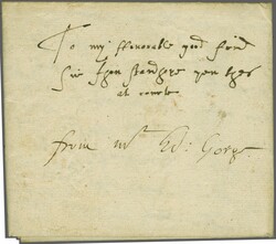 1598 (Oct 20)c.: Entire letter from one Edward George to Sir John ...