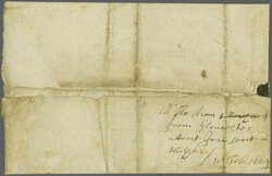 1664 (Feb 20): Entire letter from Gloucester to London addressed to ...