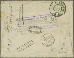 1887/92: 2½ d. dull purple on blue, a single example used on 1897 ...