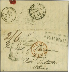 1839 (May 2): Entire letter from London to the Earl of Carnarvon, ...