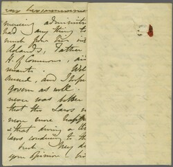 1839 (May 2): Entire letter from London to the Earl of Carnarvon, ...