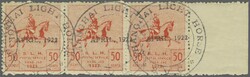Shanghai Volunteer Corps 1922: SLH Postal Service 50 c. red & rose, a ...