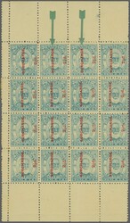 1895 (May 22): 2½ d. on 2 d. pale blue, surcharged in carmine, an ...