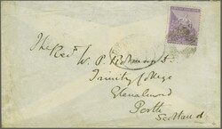 1879: Cape 6 d. lilac overprinted "G" (Type 17) in black, used on ...