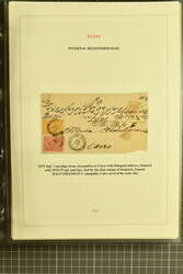 1844/1912: Egypt and Foreign Post Offices in Egypt collection on ...