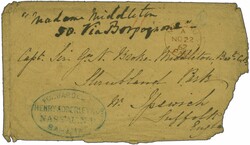 Civil War 1862: Blockade Run cover from the Confederacy mailed to ...