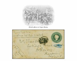 1900: Birma - Ganzsachen