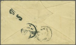 China Expeditionary Force 1908: C.E.F. 1 a. carmine, a used example ...